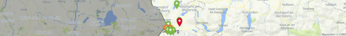 Map view for Pharmacies emergency services nearby Eugendorf (Salzburg-Umgebung, Salzburg)